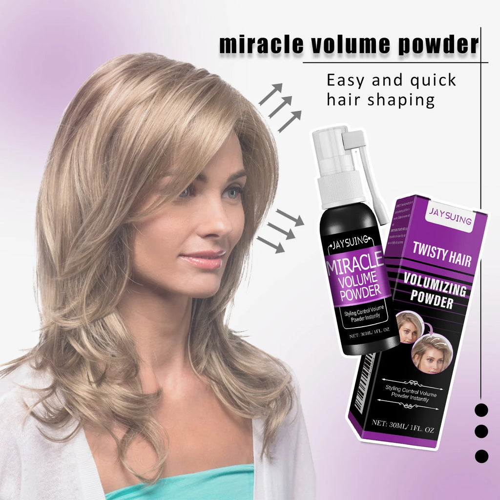 Fluffy Hair Volumizing Spray Oil Control No Rinse Dry Refresher Long Qme