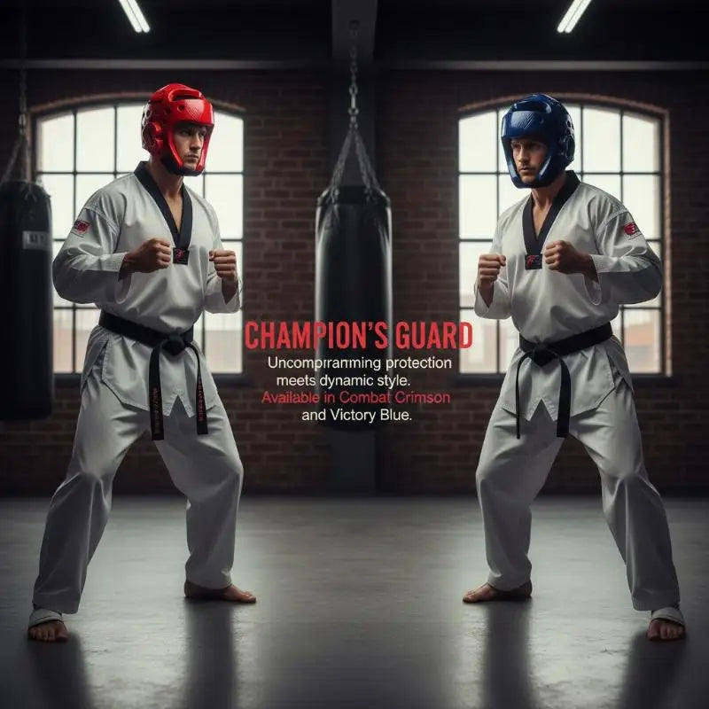 Head Protection Taekwondo Helmet Gear Portable S M L Kickboxing PU Qme