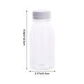 Lid Portable Empty Water Bottles Transparent Kids Bottle Plastic Qme 1