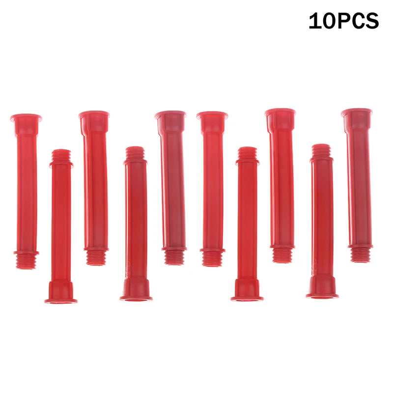 5 Home Caulking Nozzle Tips Plastic Extension Tubes Caulk Applicator Qme A2