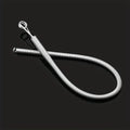 Efficient Threading Device - White Flexible Wire Tool for Tight Spaces, Effortless Cord Management & Threading in Narrow Areas Qme silvery 1pc