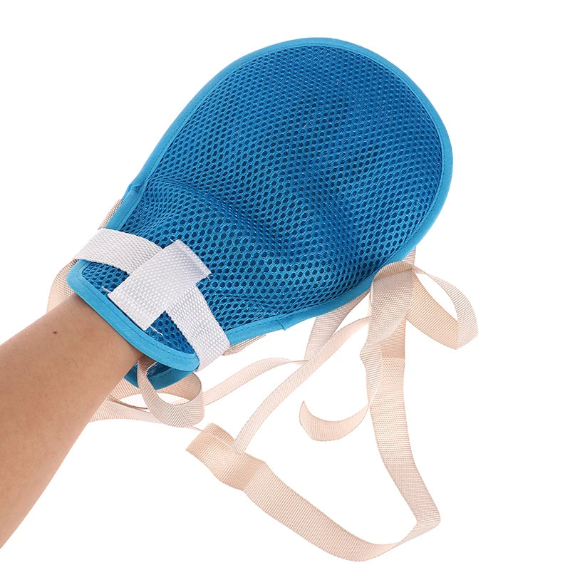 Restraint Gloves Finger Control Mitts Hand Infection Protectors Fixed Qme