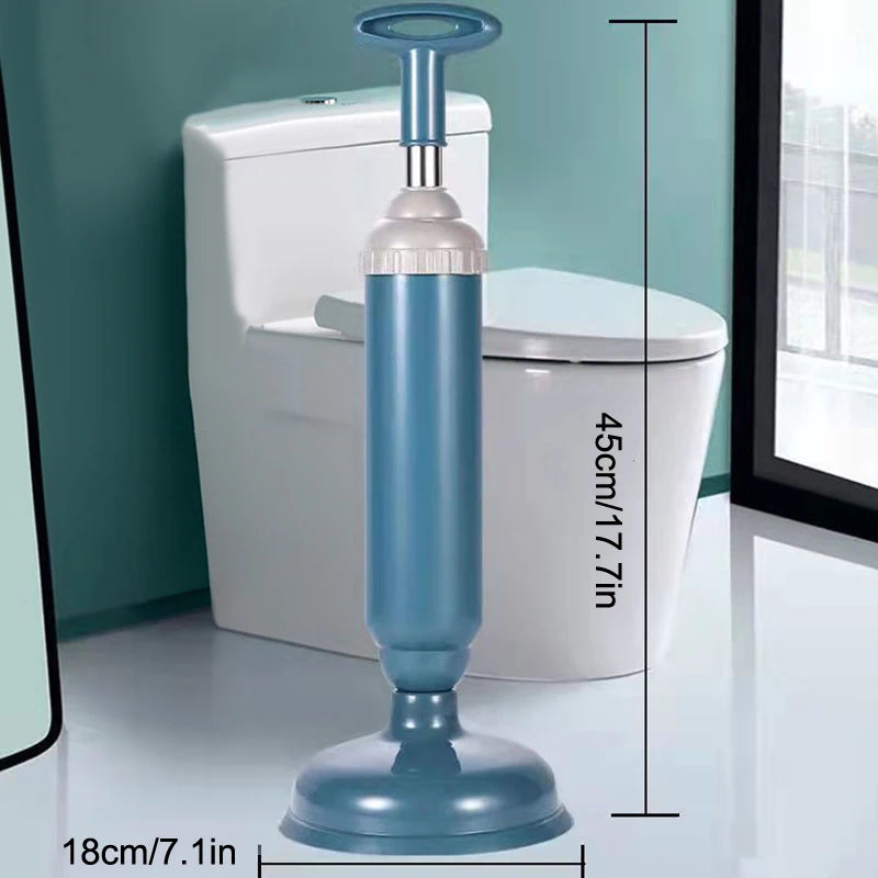 Toilet Plunger Powerful High-pressure Drain Suction Cups Unblocker Qme