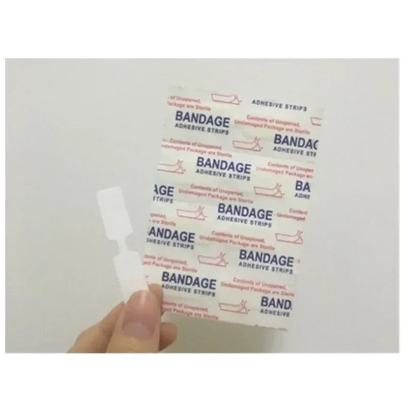 Adhesive Bandages Emergency Kit Butterfly Adhesive Wound Closure Waterproof Band Aid 10PCs/Box Qme
