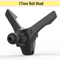 Upgrade Car Phone Holder Clips 17mm Ball Head Car Air Vent Clip Mount Car Air Outlet Hook Clamp for Magnet Mobile Phone Stand Qme 17mm Ball Head
