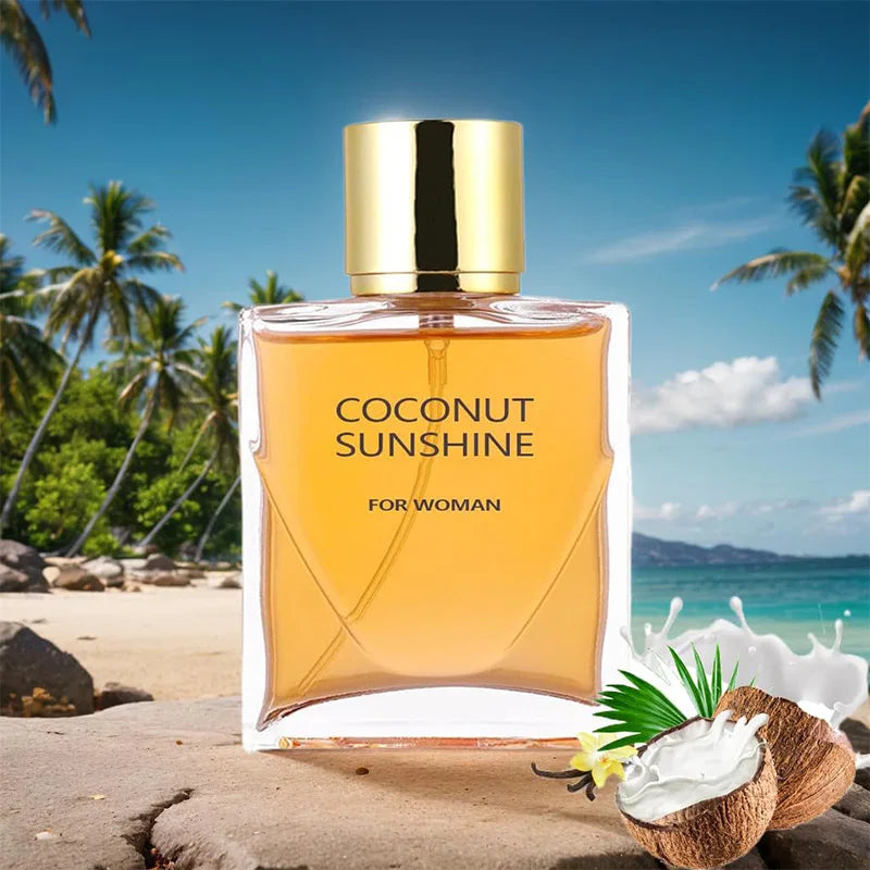 Coconut Perfume Elegant High-end Fresh Vanilla Women's Spray Natural Qme Coconut 60ml