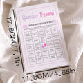 10Game Cardsset of Gender Reveal Games, Gender Reveal Bingo Cards, Gender Reveal Party Games and Activities, Party Activity Crea Qme 10 Pcs