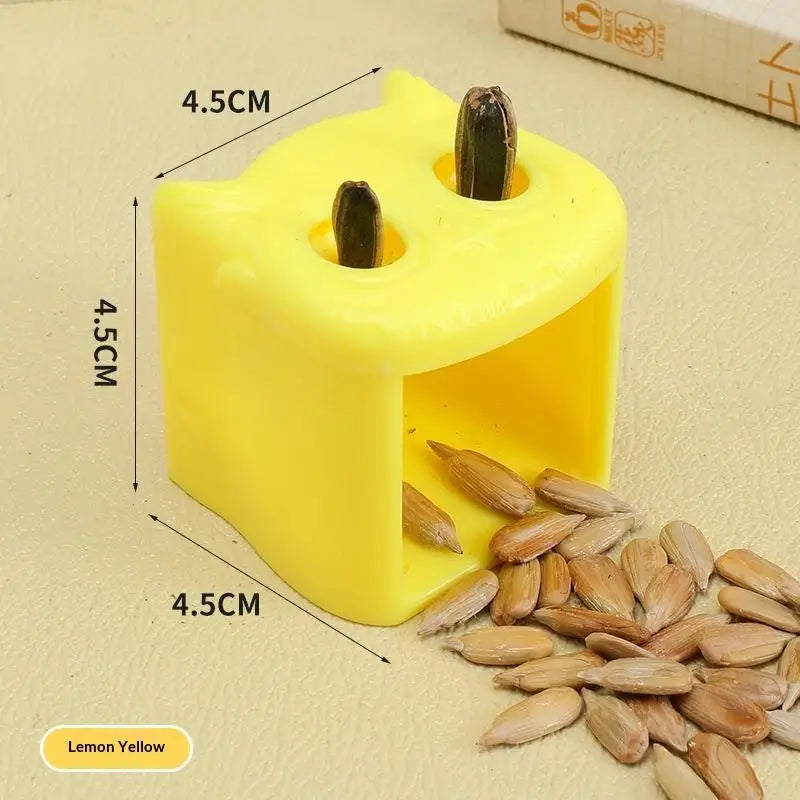 Home Kitchen Manual Sunflower Seed Peeler Lazy Artifact Opener Qme Yellow
