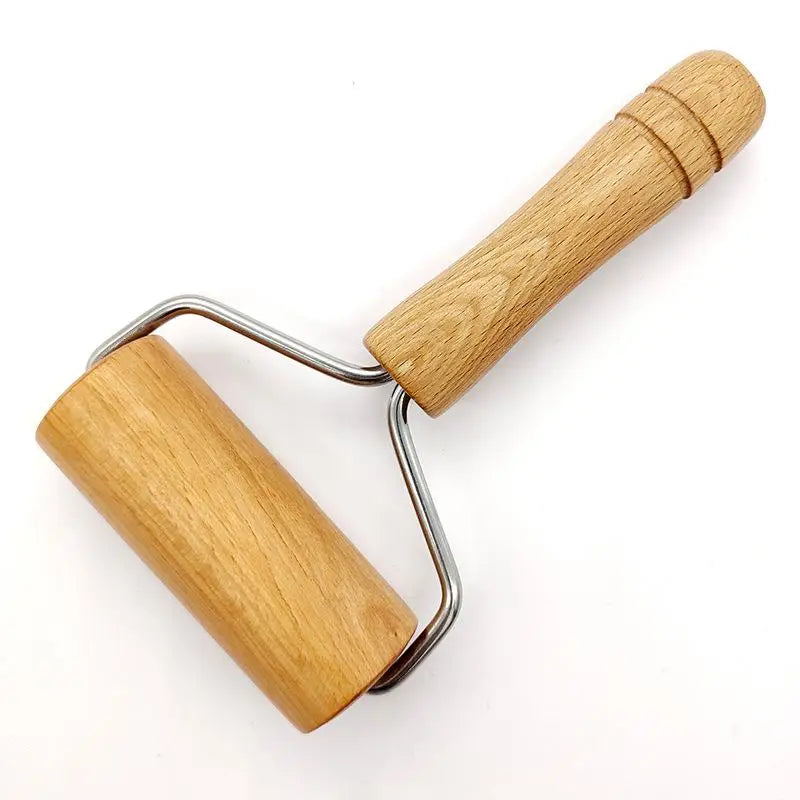 Kitchen Utensils Pastry Rolling Pin Pie Roller Pizza Baker Wooden Qme