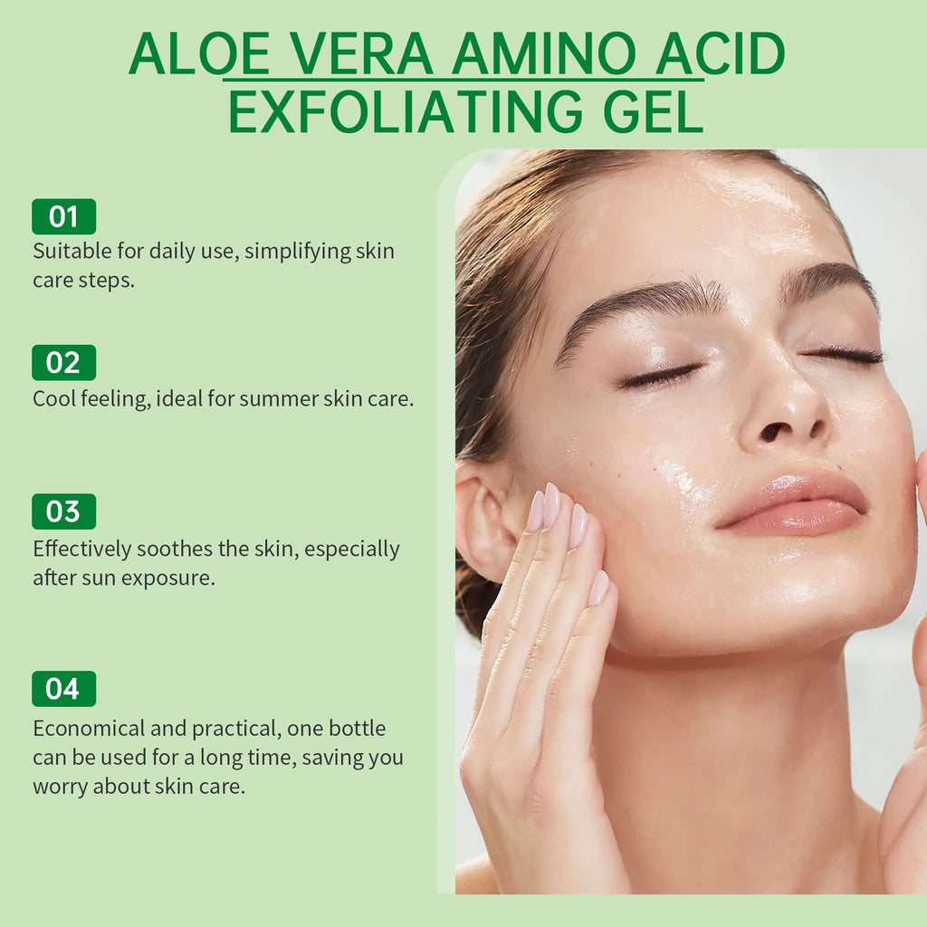Hydrating Aloe Vera Gel Soothe Dry Skin Repair Sunburn Moisturizing Face Cream Improve Bulky Pores Shrink Natural Sleeping Mask Qme