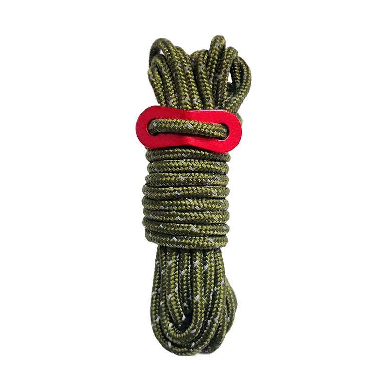 Rock Climbing Rope Fishing 4 Meters Outdoor Safety Grappling Lifeline Qme A11