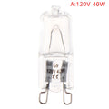 40W G9 Oven Light Temperature Resistant Halogen Bulb Lamp Qme A