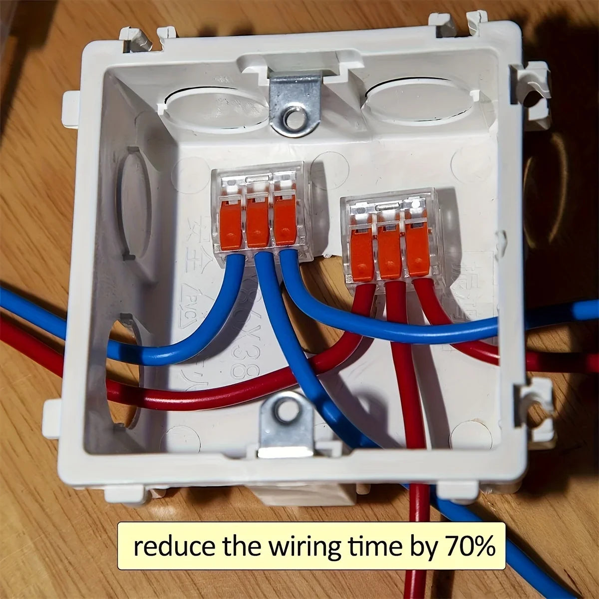 75pcs quick metal connectors, lever-type DIY cable connectors, suitable for micro quick connectors with a wire diameter Qme