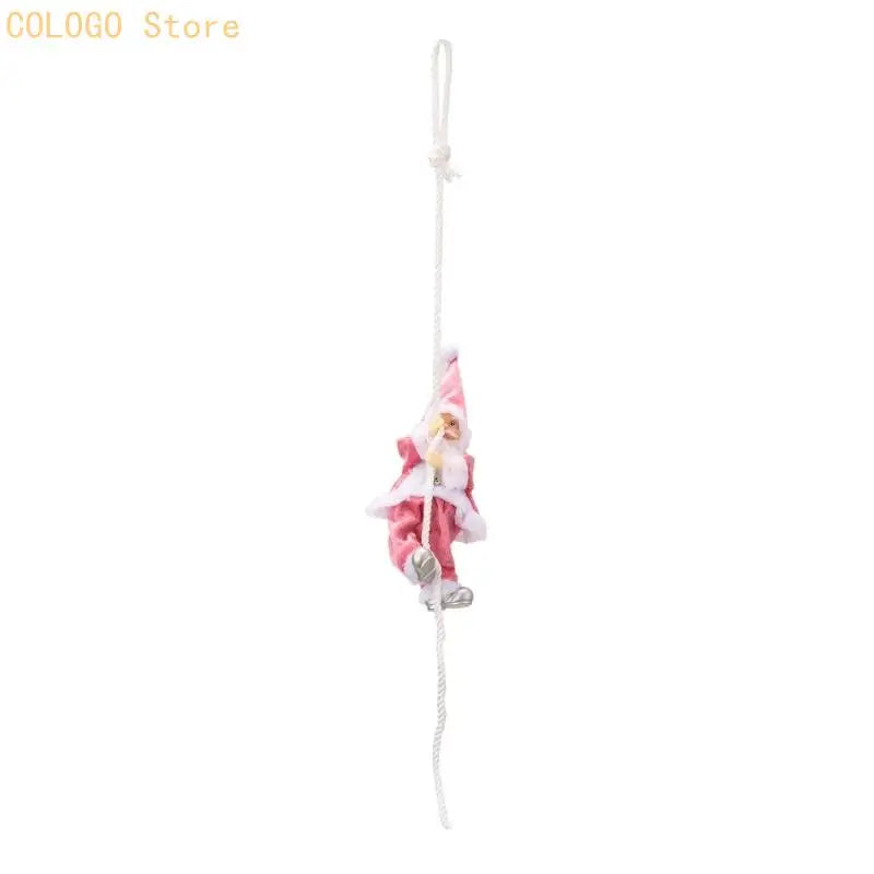 Santa Clause Resin Hanging Ornament Christmas Tree Decorations Door Qme Pink China Mainland