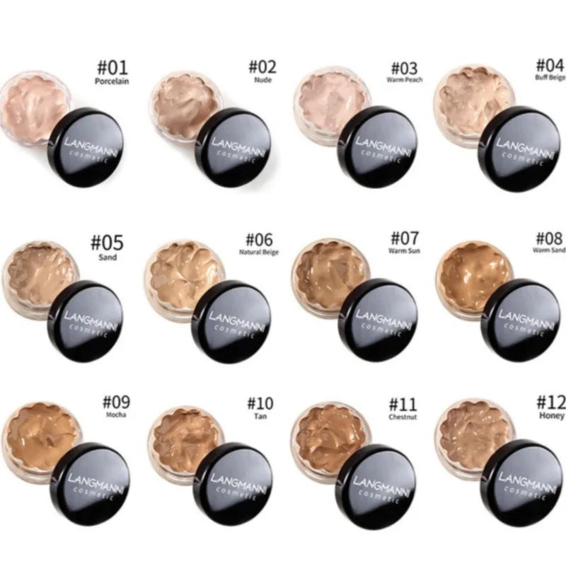 Concealer Makeup Foundation Waterproof Sweat-proof Non-removing Qme
