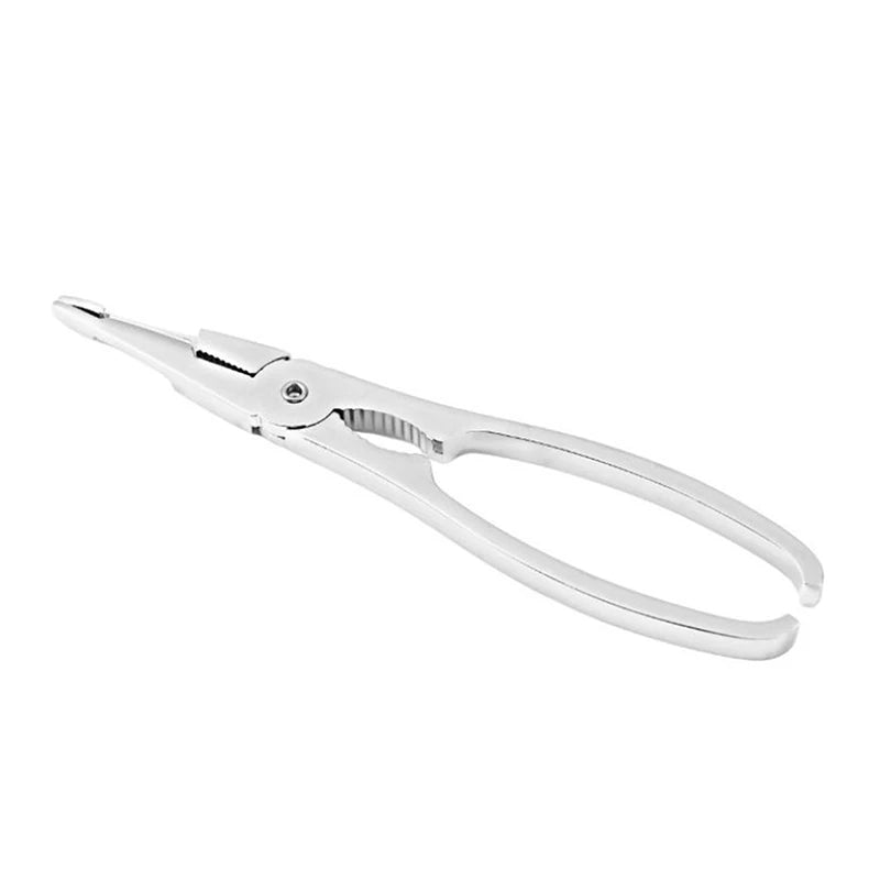 Stainless Steel Pliers Lobster Clamp Clip Picking Crab Meat Easy Qme