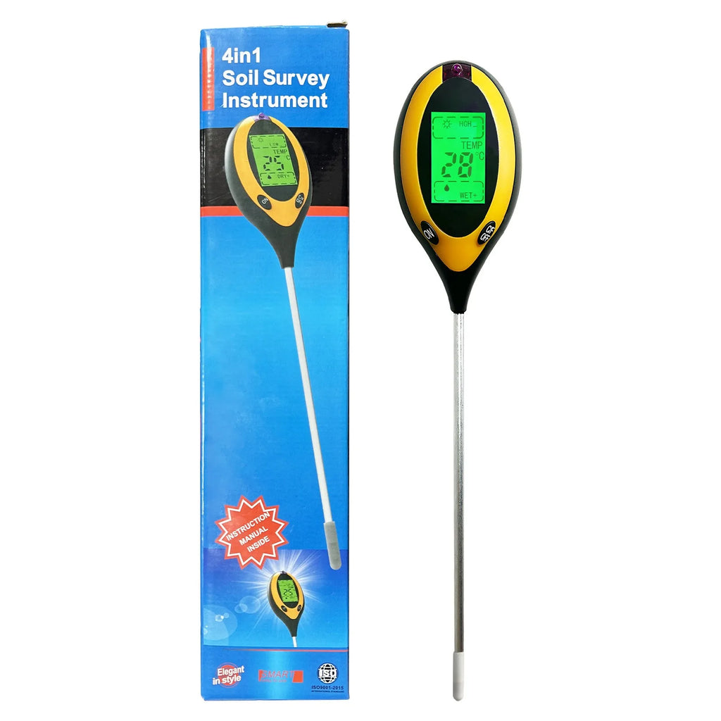 Soil PH Tester 1 Light Moisture Acidity Meter Plant Flowers Qme A