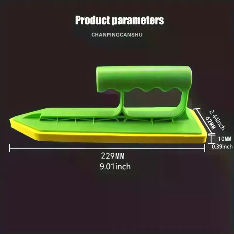 Sponge Foam Float Trowel For Grout,Stucco,Tile Floor Tile Beauty Seam Scraper Spatula,Scraping Putty,Caulking Special Tool Qme