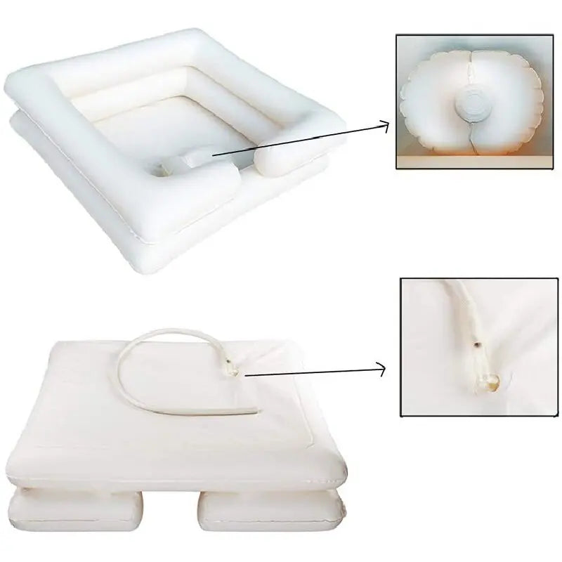 A variety of PVC inflatable care shampoo basin family hospital elderly pregnant patients multi-size multi-environment suitable Qme D