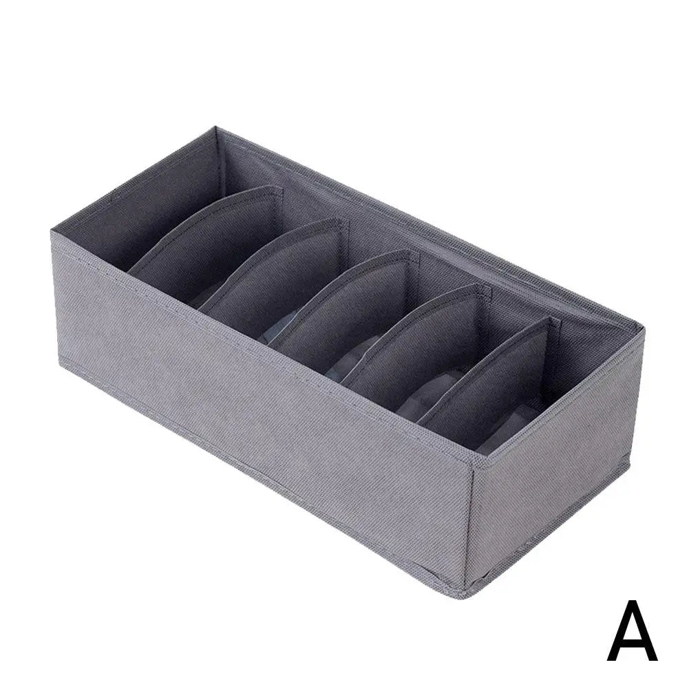 Underwear Storage Box Clothes Ties Organizer Large Capacity Multifunction Socks Pants Storage Box Space-saving Foldable Case Qme A
