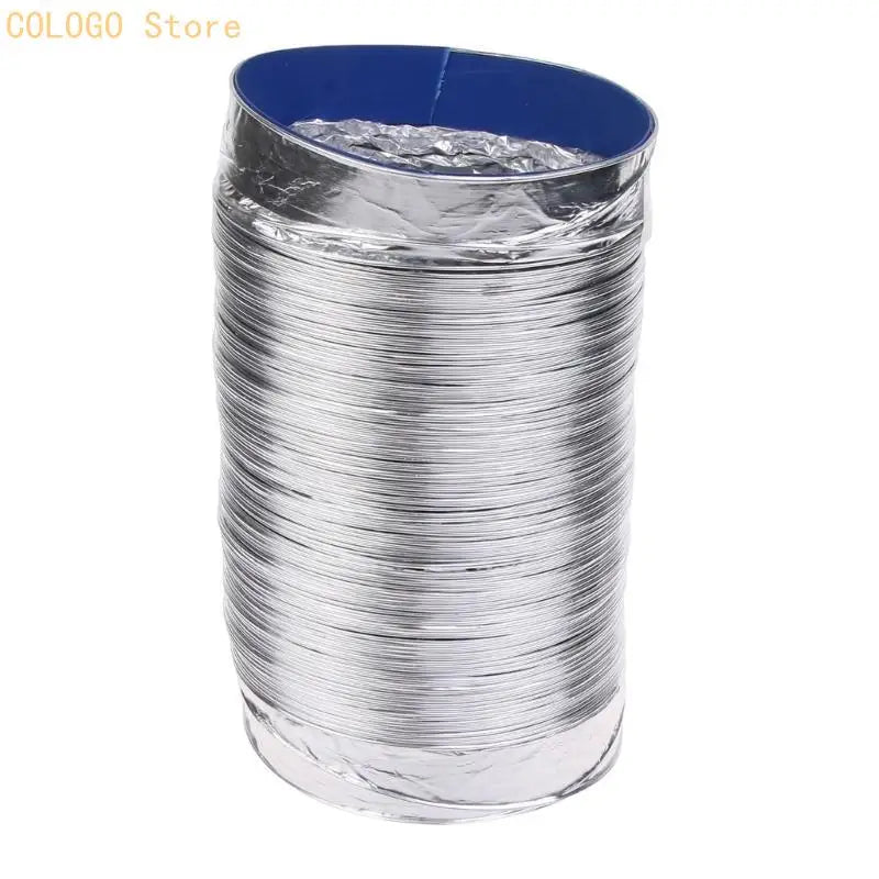 Ventilator Pipe Aluminum Tube Air Ventilation Hose Exhaust Duct D0LD Qme
