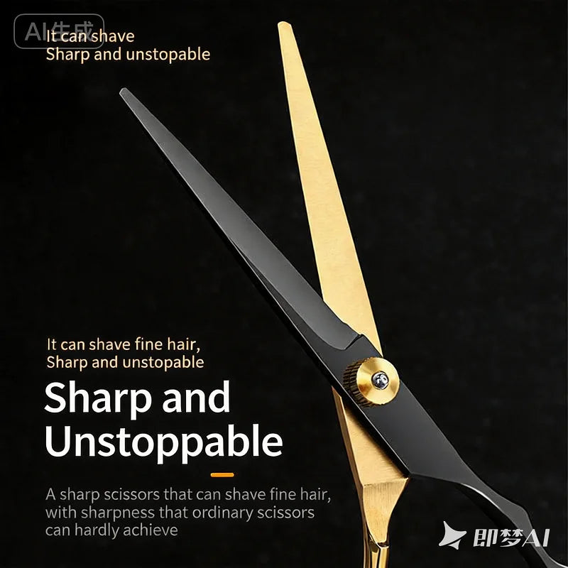 Professional Hair Cutting Scissors Home Barber Salon Thinning Shears Qme