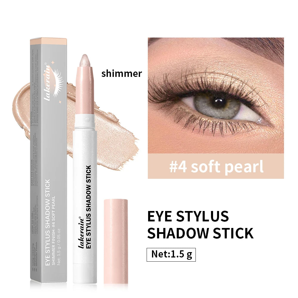 Eyeshadow Pencil Smooth Waterproof Sweat-proof Does Not Smudge Stick Qme 04 Soft Pearl