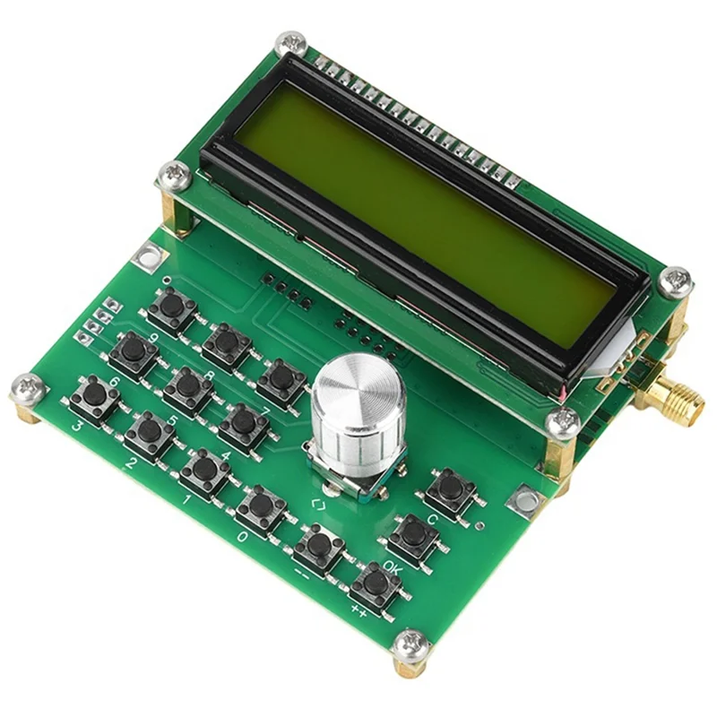 A02F-ADF4351 RF Signal Generator DC 4.5V-5.5V 35Mhz-4400Mhz High Precision Frequency Output 1K/10K/100K/1M Signal Source Qme