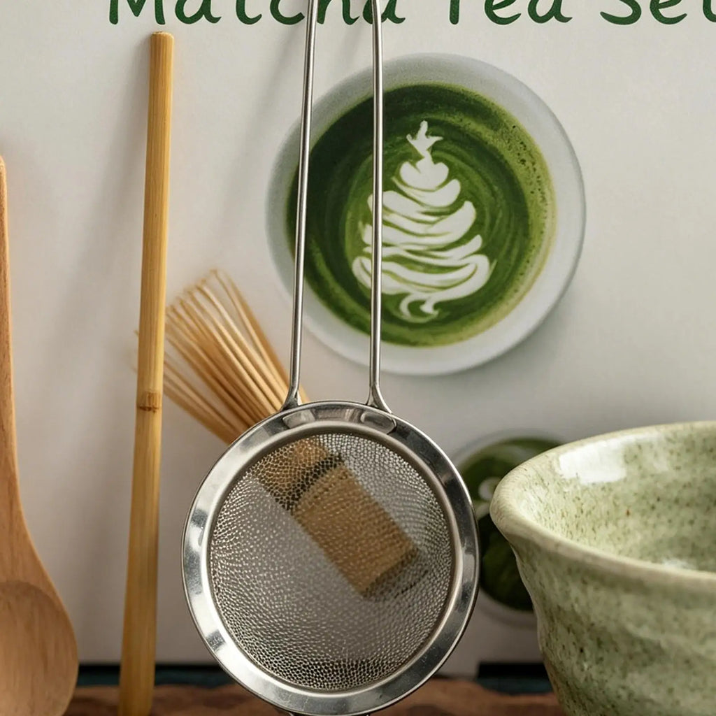 Tea Ceremony Complete Ceramic Chasen Bowl Scoop Holder Japanese Qme