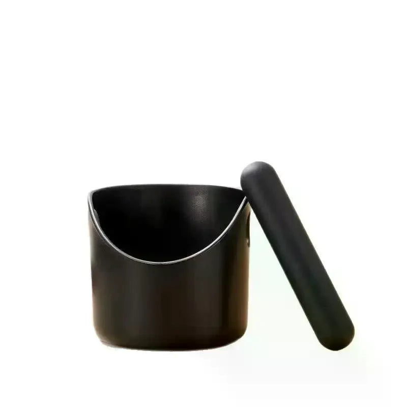 Coffee Knock Box Anti Slip Shock-Absorbent Grind Dump Espresso Grounds Waste Bin Cafe For Barista Accessories Tools Qme
