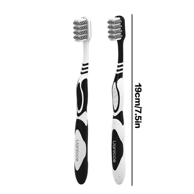 Whole Mouth Clean Toothbrush Ultra-fine Soft Hard Bristle Adults Qme