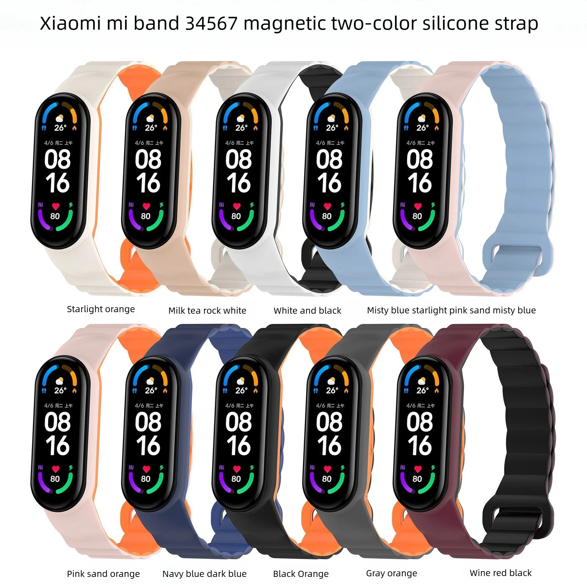 A Soft Breathable Double Section Gradient Nylon Loop Watchband for Redmi Watch 5/6 Xiaomi Watch 9/10 pro Daily Sport Accessory Qme