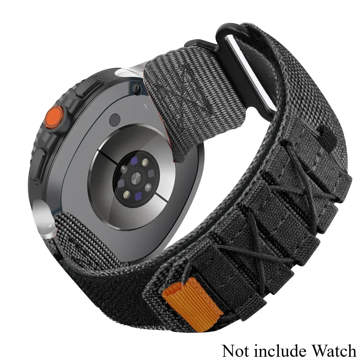 Nylon Strap for Samsung Galaxy Watch Ultra 2 No Gaps Quick Fit Band Sports Bracelet for Galaxy Watch 8 40 44/8classic Wristband Qme