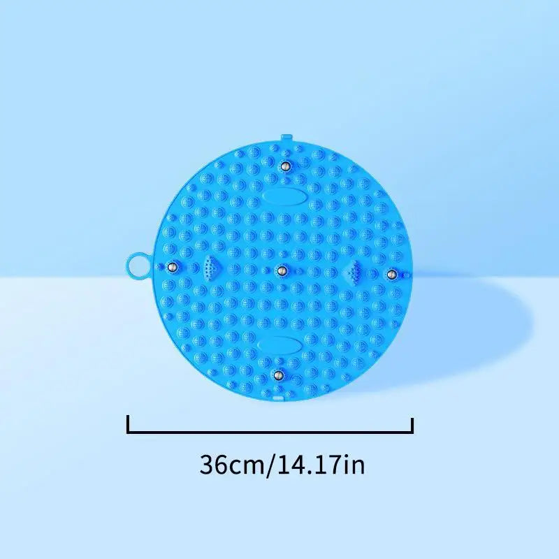 Pressure Point Pads Board Foot Massage Acupressure Mat Reflexology Qme S Blue