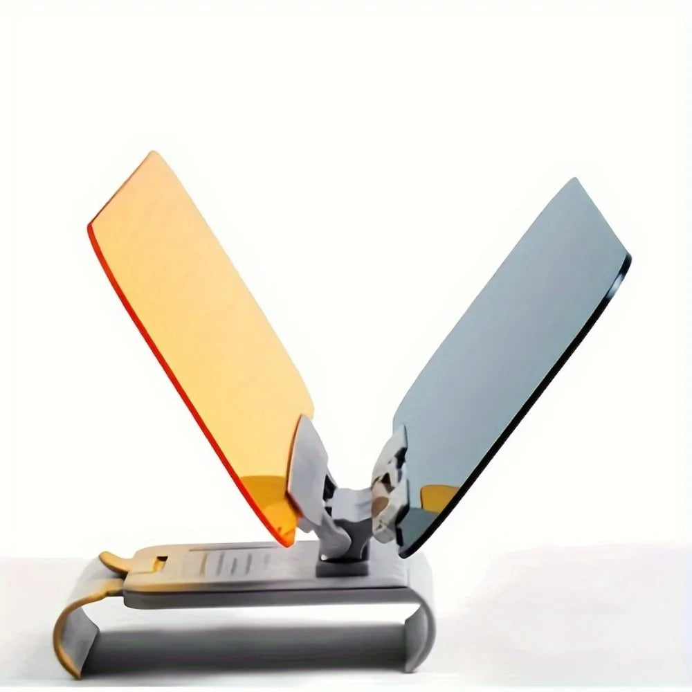 Adjustable Polarized Car Sun Visor Extension Anti-UV Anti-Glare Sunshade HD Night Driving Protector for Most Vehicles Accessory Qme 1PC