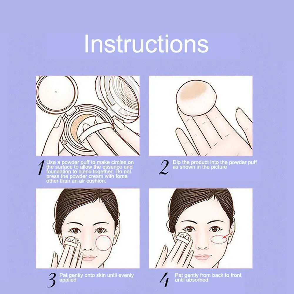Concealer Air Cushion Naturally Long-lasting Makeup Brightening Qme