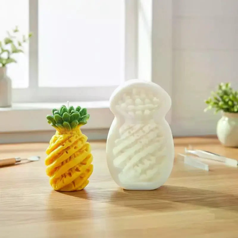 3D Fruit Shaped Silicone Molds With Food Grade Material And Easy Demold Perfect For Candle Making Soap Making Baking DIY Crafts Qme