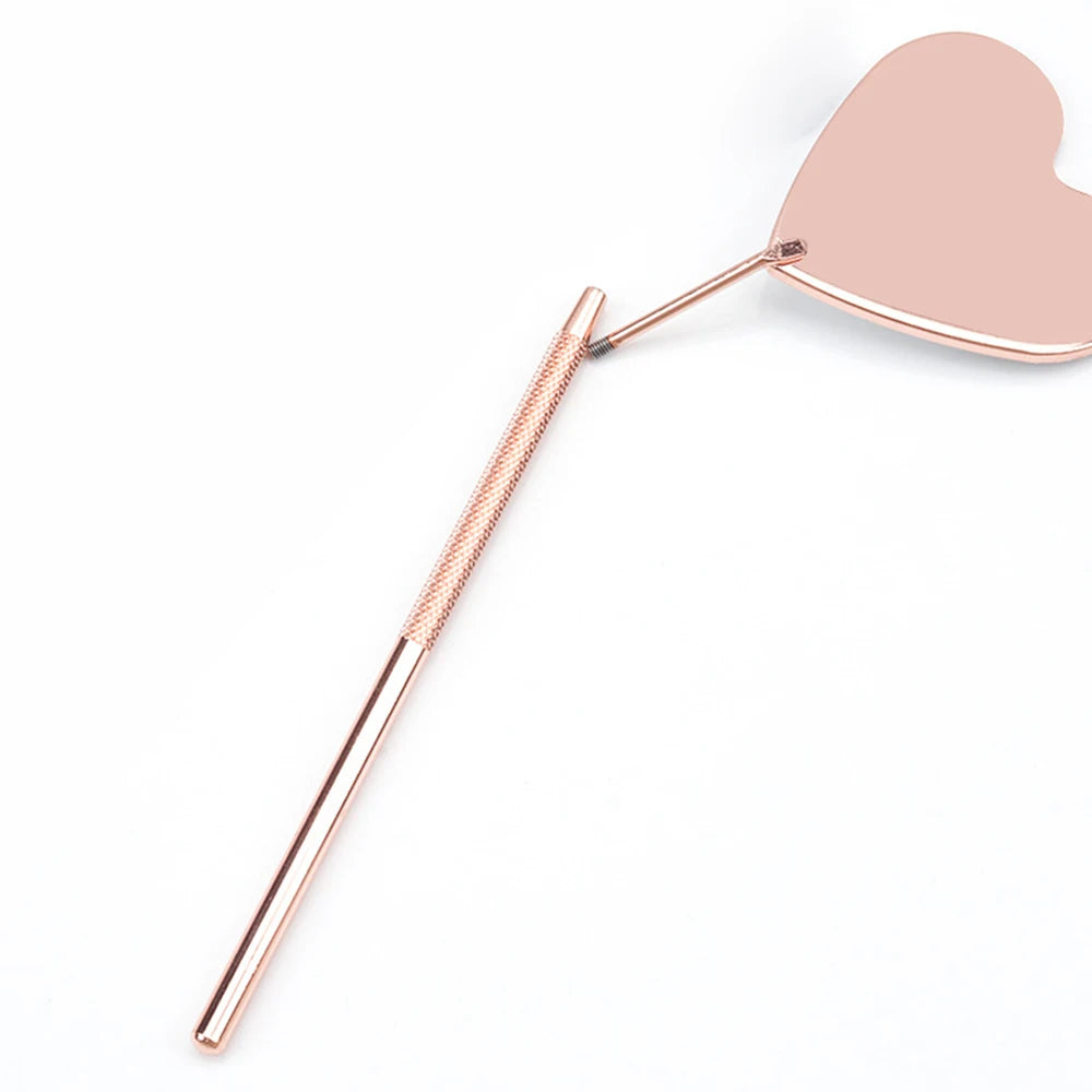 False Eyelashes Mirror Connected Eyelash Inspection Heart Shaped Long Qme