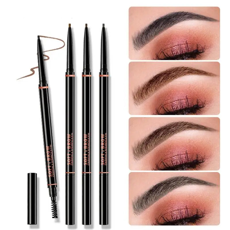Microblading Eyebrow Pen 1 Waterproof Pencil Brush Professional Qme
