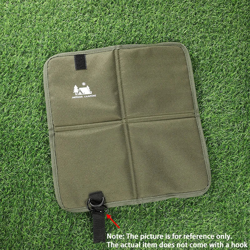 Outdoor Camping Foldable Seat Cushion, Moisture-Proof Mat for Hiking Picnic, 3 Colors Qme Army Green