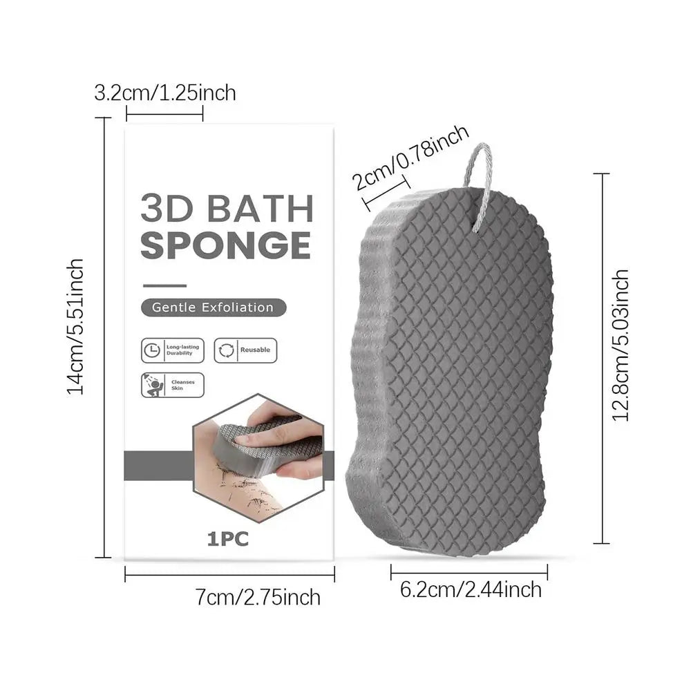 Sponges Body Scrubber Shower Loofah Women Gentle Cleaning Supplies Qme A China Mainland