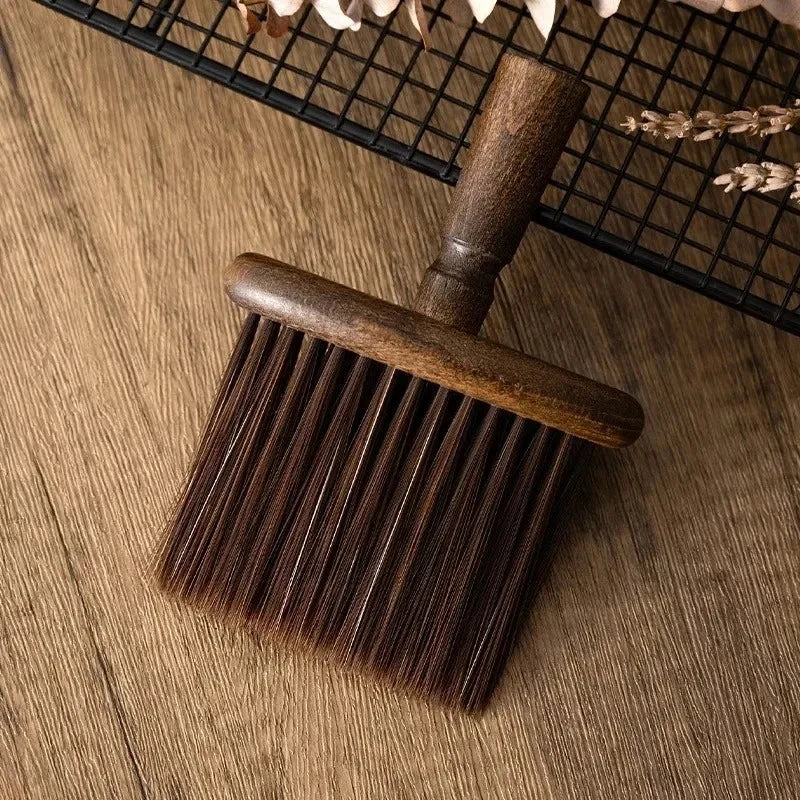 Soft wooden gap brush, for keyboard and car cleaning Qme