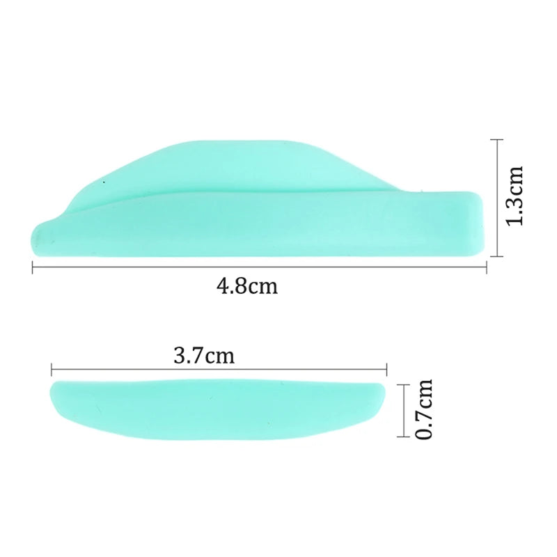 7 Pairs Eyelash Perming Pads Silicone Eyelashes Curler Reusable Lash Qme