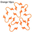 Nose Dilator Nasal Silicone Clip Anti Snoring Stop Help Breathe Qme Orange