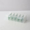 Cards Clear Plastic Compartmentalized Organizer Box Holds 550+ Game Qme Green