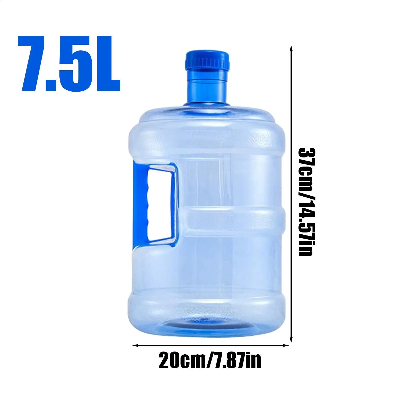 Camping Water Jug Storage Tank Handle Multifunctional Canteen Hiking Qme