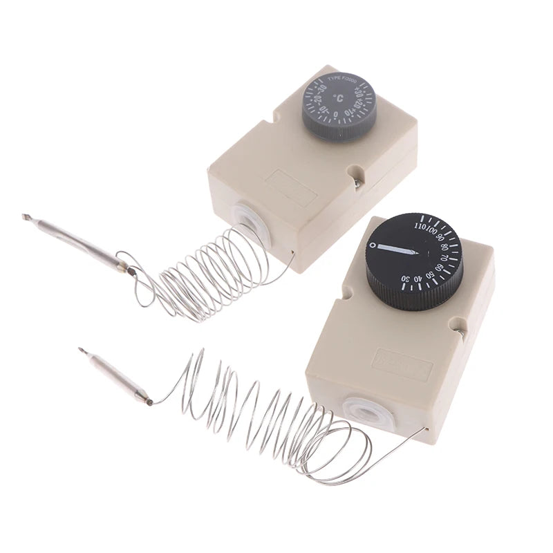 For Electrical Device Knob Temperature Mechanical Switch Capillary Thermostat 50-300C 0-60C 0-50C 0-40C 30-110C -30-30C Qme