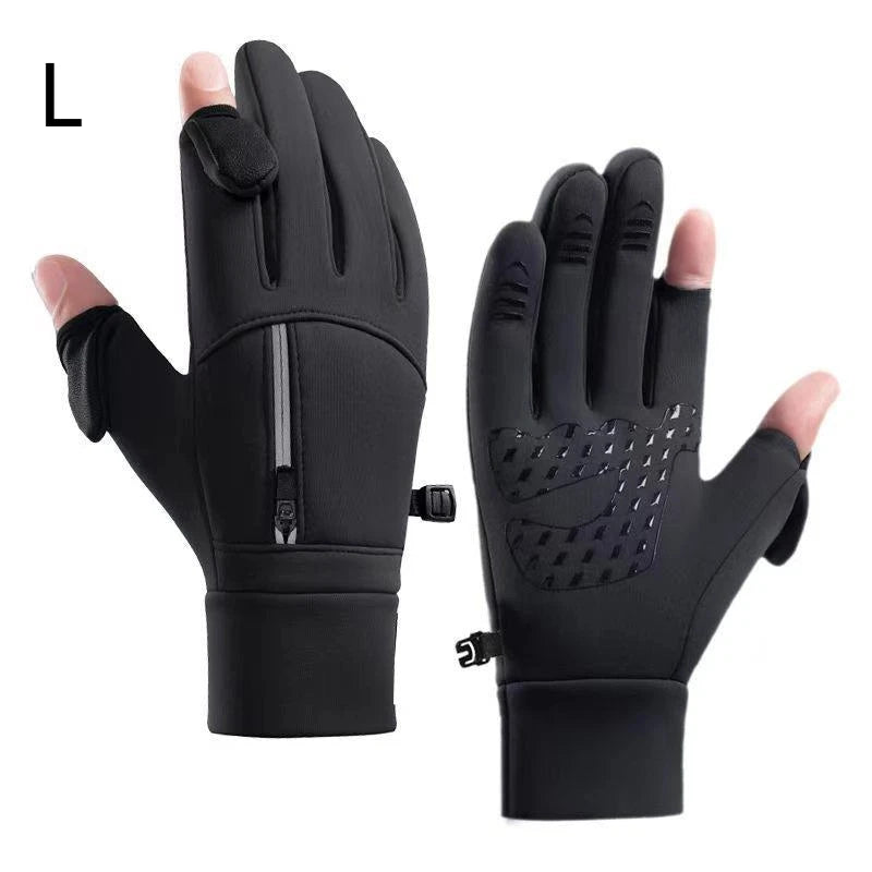1Pair Winter Gloves Men Women Waterproof Thermal Glove Cold Weather Qme 5