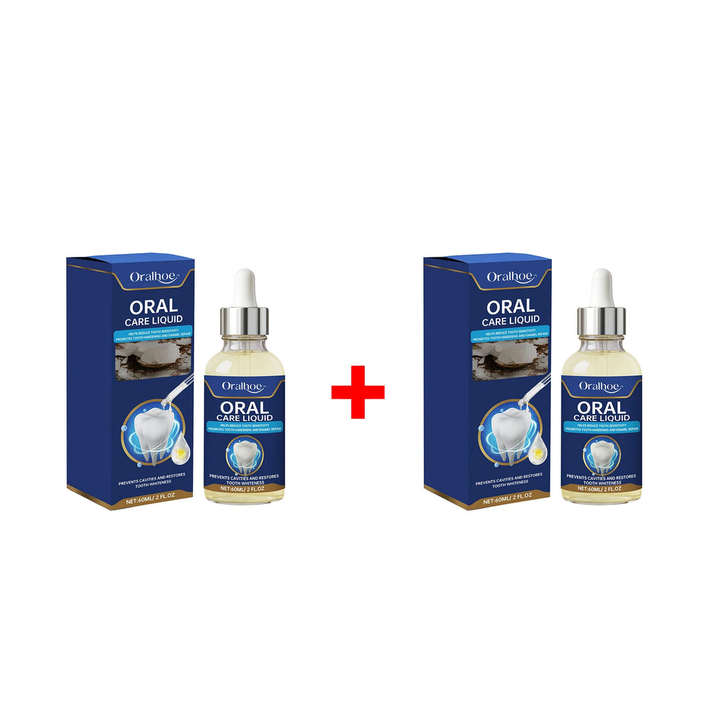 Teeth Whitening Essence Remove Tartar Stains Reduce Dental Plaque Protect Enamel Damaged Gum Repair Serum Anti Caries Toothpaste Qme 2pcs Boxed