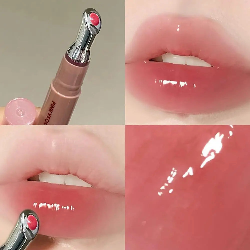Mirror Watery Lip Gloss Hydrating Plumping Formula Shine Finish Qme A